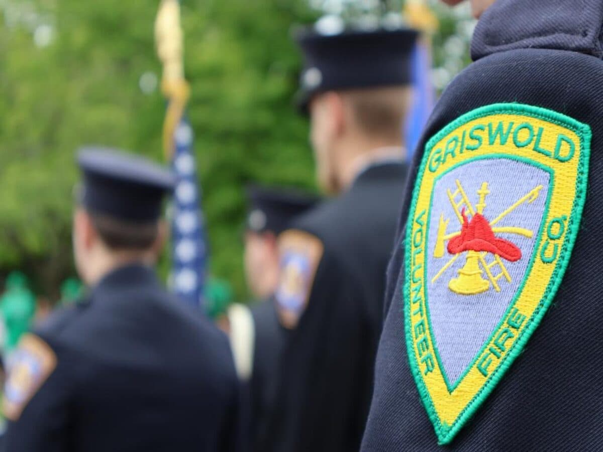 Griswold Fire Department uniform patch